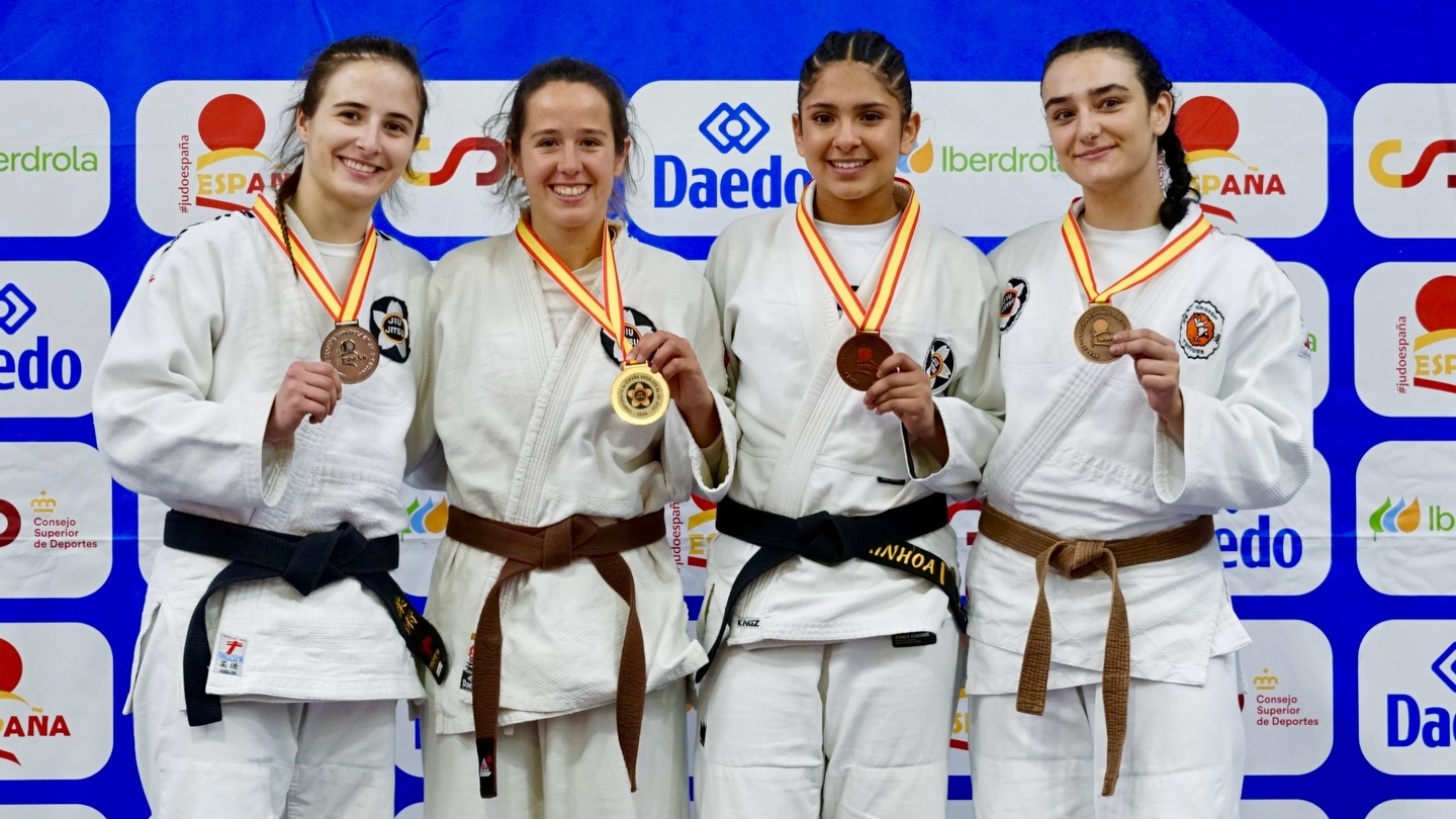 2 medallas y un 5&ordm; puesto para los Navarros en el Campeonato de Espa&ntilde;a de Jiu-Jitsu Absoluto. Madrid 17/01/26. RESULTADOS
